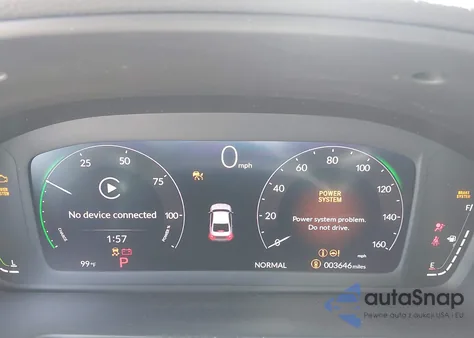 2025 Honda Accord Hybrid Touring from USA, damaged, VIN 1HGCY2F8XSA061966